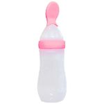 سرلاک خوری تمام سیلیکون بیبی لند کد 377 - Baby Land Cereal Feeding Bottle code 377
