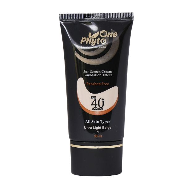 کرم-ضد-آفتاب-کرم-پودری-SPF40-فیتو-وان-مناسب-انواع-پوست-30-میلی-لیتر---Phyto-One-Sun-Screen-SPF40-Cream-For-All-Skin-Type-30-ml