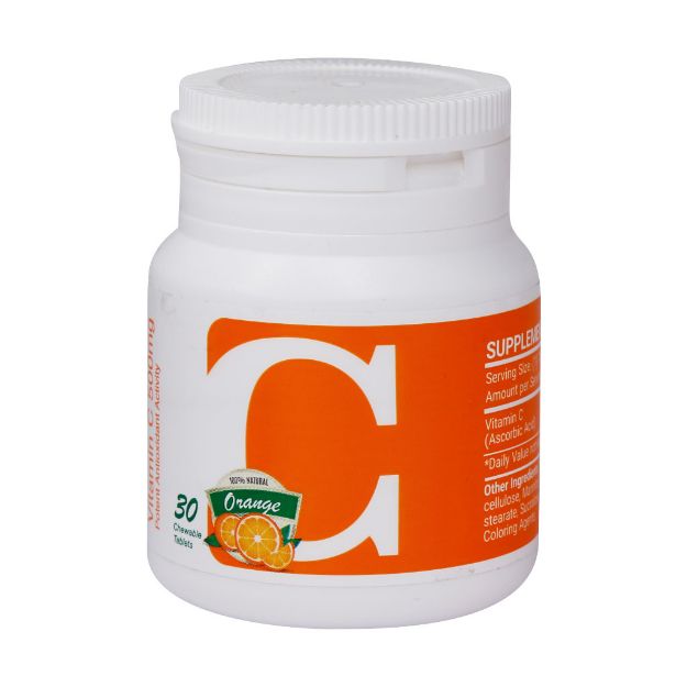 قرص-جویدنی-ویتامین-C-500-میلی-گرم-نوتری-پاد-30-عدد---Nutri-Pad-Vitamin-C-500-mg-30-30-Chewable-Tablets