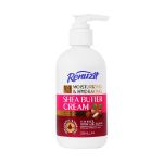کرم-آبرسان-و-مرطوب-کننده-پمپی-حاوی-روغن-شی-باتر-رینوزیت-250-میلی-لیتر---Renuzit-Moisturizing-And-Hydrating-Shea-Butter-Cream-250-ml