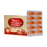 سافت-ژل-امگا-3-500-میلی-گرم-پلاس-ویتامین-D3-و-ویتامین-E-دانا-30-عدد---Dana-Omega-3-Plus-Vitamin-D3-And-Vitamin-E-30-Soft-Gels