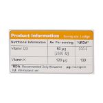 سافت ژل ویتامین D و K ویواتیون 30 عدد - VivaTune Vitamin D Plus K 30 Softgels