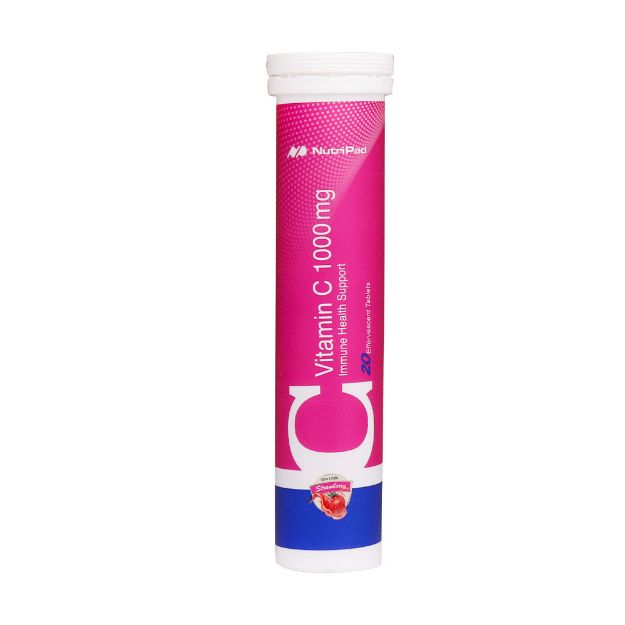 قرص-جوشان-ویتامین-C-1000-میلی-گرم-نوتری-پاد-20-عدد---Nutri-Pad-Vitamin-C-1000-mg-20-Effervescent-Tabs