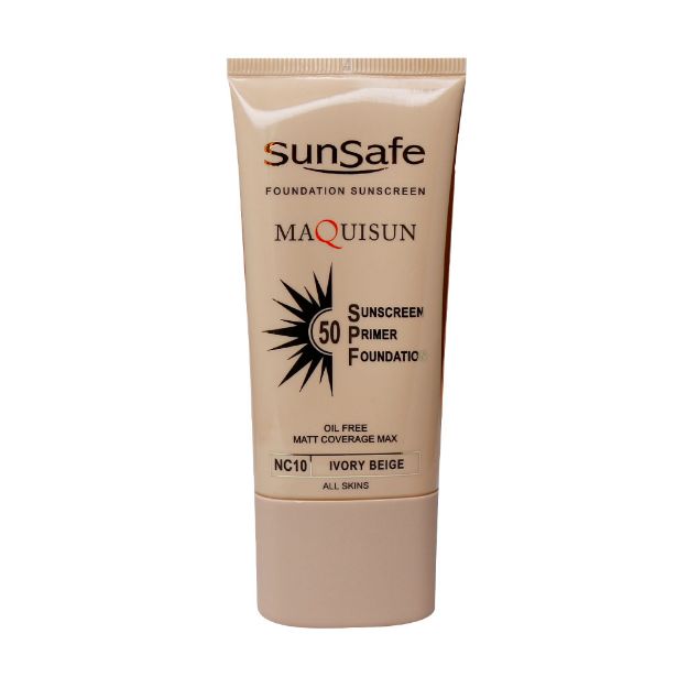 کرم-ضد-آفتاب-کرم-پودری-و-پرایمری-SPF50-سان-سیف-40-میلی-لیتر---Sun-Safe-Foundation-Sunscreen-SPF50-40ml