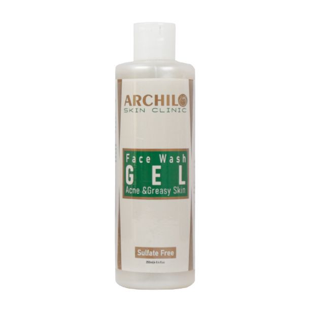 ژل-شستشوی-صورت-آرچیلو-مناسب-پوست-چرب-و-جوش-دار-285-میلی-لیتر---Archilo-Face-Wash-Gel-Acne-And-Greasy-Skin-285-ml