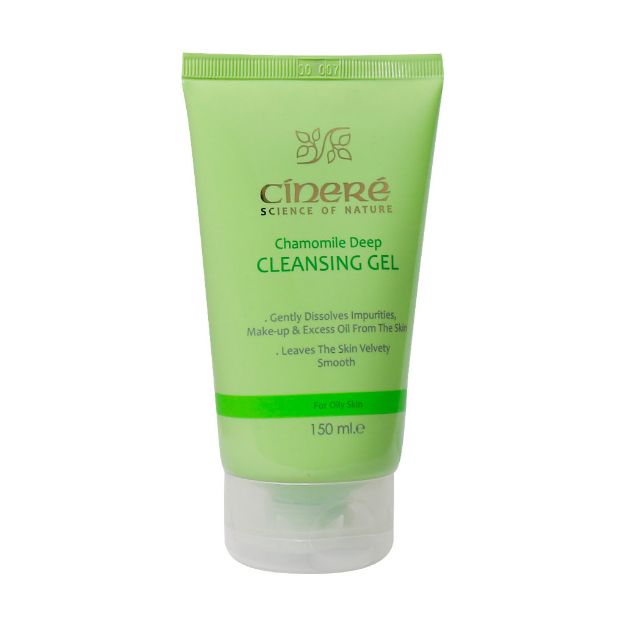 ژل پاک کننده پوست چرب سینره ۱۵۰ میلی لیتر - Cinere Chamomile Deep Cleansing Gel For Oily Skin 150 ml