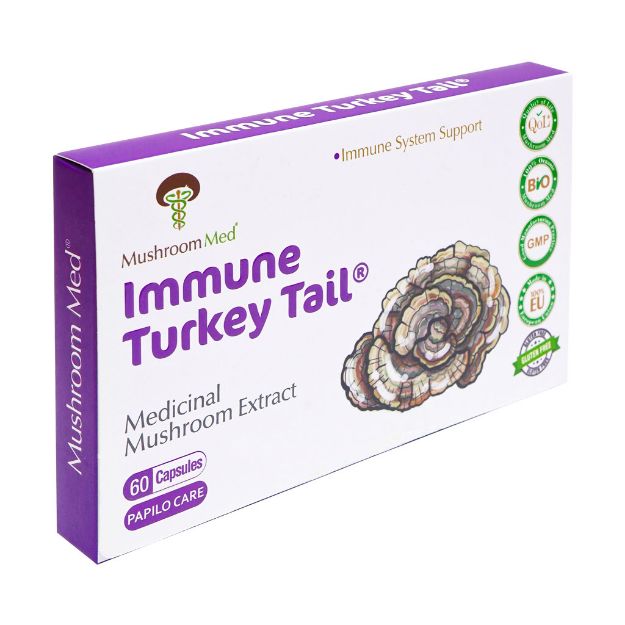 کپسول-تقویت-سیستم-ایمنی-ایمیون-ترکی-تیل-ماشروم-مد-60-عدد---Mushroom-Med-Immune-Turkey-Tail-60-Caps