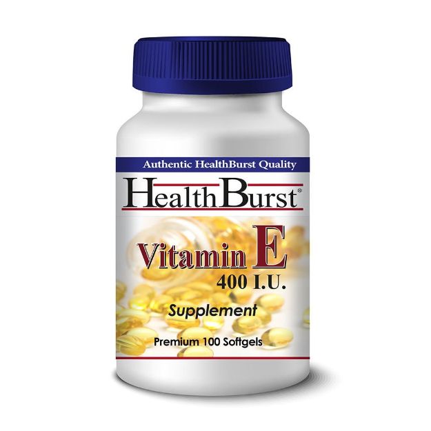 کپسول-ژلاتینی-ویتامین-E-400-واحد-هلث-برست---Health-Burst-Vitamin-E-Softgels