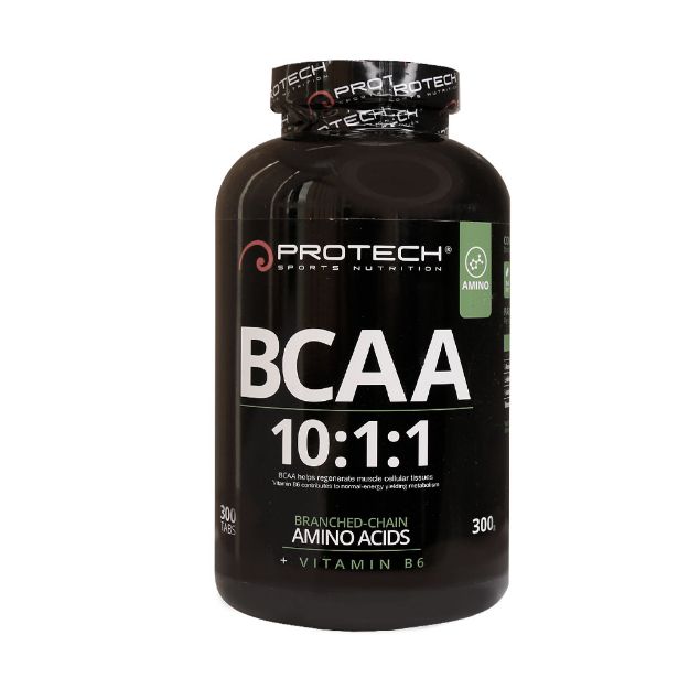 قرص-بی-سی-ای-ای-10x1x1-پروتک-300-عددی---Protech-BCAA-10x1x1-300-Tablets