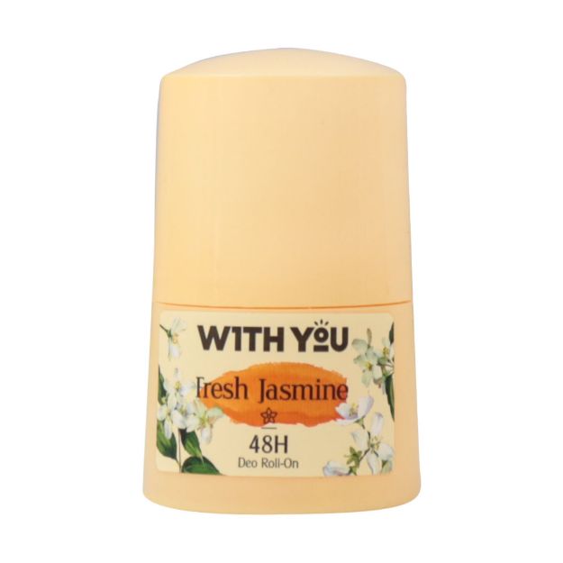 رول-ضد-تعریق-زنانه-ویت-یو-مدل-Fresh-Jasmine-حجم-50-میلی-لیتر---With-you-Deo-Roll-on-Fresh-Jasmine-50-ml