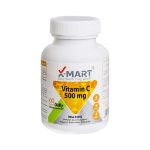 قرص-ویتامین-C-500-میلی-گرم-ایکس-مارت-60-عدد---X-Mart-Vitamin-C-500-mg-60-Tablets