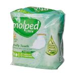 نوار-بهداشتی-متوسط-مولپد-اولترا-با-عصاره-آلوئه-ورا-ویژه-روز-10-عدد---Molped-Medium-Ultra-With-Aloevera-Daily-Use-10-Pads