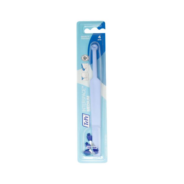 مسواک-بین-دندانی-دسته-دار-تپه-با-برس-متوسط-4-عدد---Tepe-Interspace-Medium-Brushes-4-Pcs