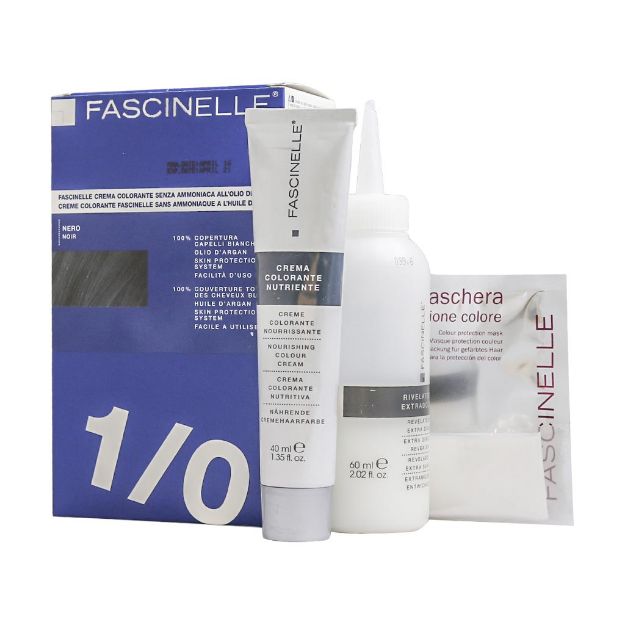 كيت-رنگ-مو-فشینلی-سری-Natural-بدون-آمونیاک-40-‌میلی-لیتر---Fascinelle-Hair-Color-Natural-40-ml