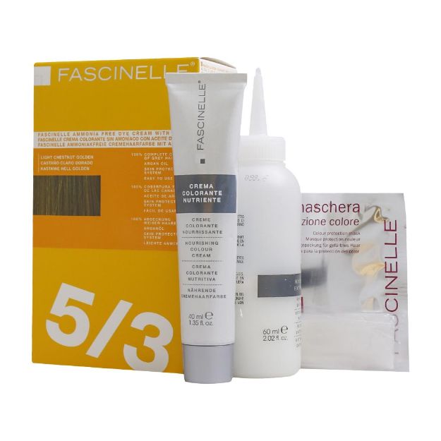 کیت-رنگ-مو-فشینلی-سری-Golden-بدون-آمونیاک-40-میلی-لیتر---Fascinelle-Hair-Color-Golden-40-ml