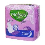 نوار-بهداشتی-مسافرتی-ضخیم-مولپد-سایز-خیلی-بزرگ-ویژه-شب-7-عدد---Molped-X-Large-Maxi-Dry-And-Comfort-For-the-night-7-Pcs