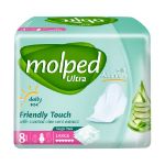 نوار-بهداشتی-بزرگ-مولپد-اولترا-با-عصاره-آلوئه-ورا-ویژه-روز-8-عدد---Molped-Ultra-With-Aloe-Vera-Daily-Use-Size-Large-8-Pads