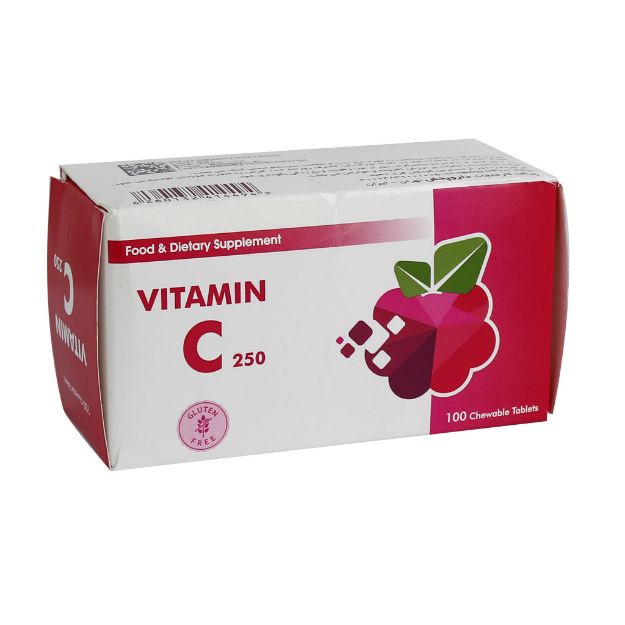 قرص-جویدنی-ویتامین-C-250-میلی-گرم-دارو-پخش-100-عدد---Darou-Pakhsh-Vitamin-C-250-100-Chewable-Tabs
