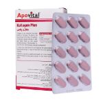 قرص-کلاژن-پلاس-آپوویتال-حاوی-ویتامین-C-و-لیزین-30-عدد---Apovital-Kollagen-Plus-30-Tabs
