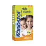 شربت مولتی سانستول پلاس زینک 155 میلی لیتر - Multi sanostol plus zinc syrup 155 ml