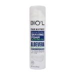 فوم اصلاح مردانه بیول حاوی عصاره آلوئه ورا 200 میلی لیتر - Biol Shaving Foam With Aloe Vera Extract 200 ml