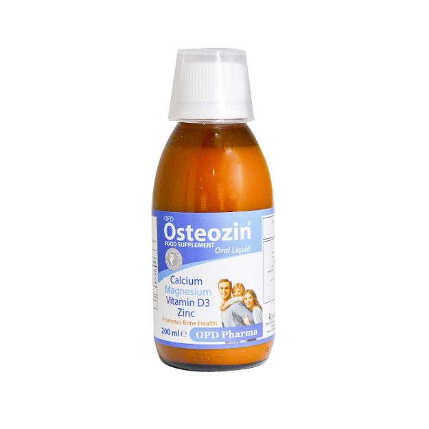 محلول-خوراکی-او-پی-دی-استئوزین-او-پی-دی-فارما-200-میلی-لیتر---OPD-Pharma-Opd-Osteozin-Food-Supplement-Oral-Liquid-200-Ml