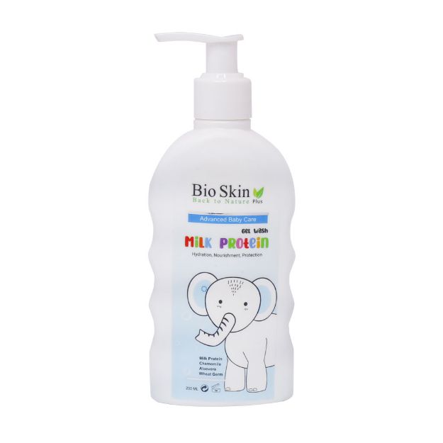 ژل-شستشوی-کودک-پروتئین-شیر-بایو-اسکین-پلاس-200-میلی-لیتر---Bio-Skin-Plus-Milk-Protein-Gel-Wash-200ml