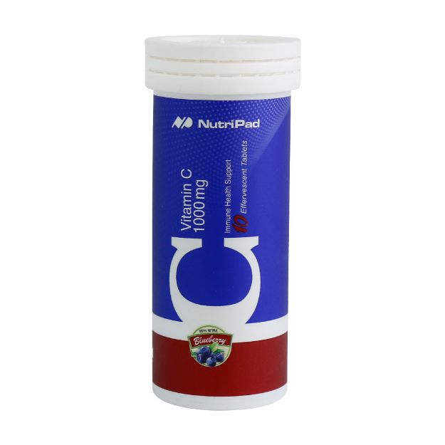 قرص-جوشان-ویتامین-C-1000-میلی-گرم-نوتری-پاد-10-عدد---Nutri-Pad-Vitamin-C-1000-mg-10-Effervescent-Tablets