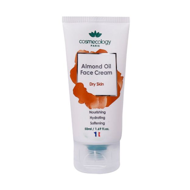 کرم-مغذی-و-نرم-کننده-صورت-کاسموکولوژی-حاوی-روغن-بادام-50-میلی-لیتر---Cosmecology-Almond-Oil-Face-Cream-50-ml