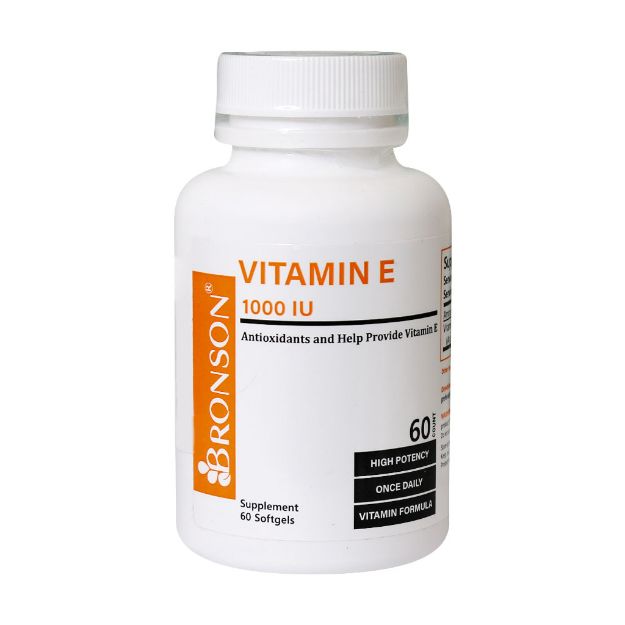 سافت ژل ویتامین E 1000 واحد برونسون - Bronson Vitamin E 1000 IU Softgels