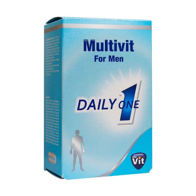 کپسول مولتی ویت آقایان استار ویت 60 عدد - Star Vit Multivit for Men 60 Capsules