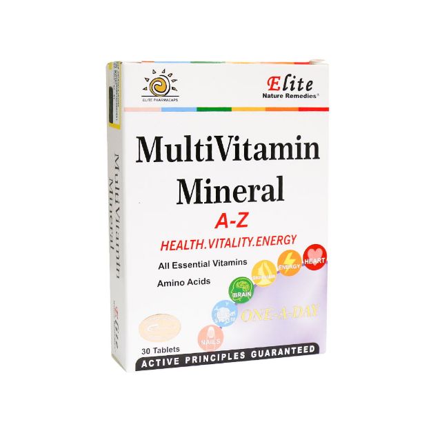قرص-مولتی-ویتامین-مینرال-الیت-30-عدد---Elite-Multi-Vitamin-Mineral-30-Tablets