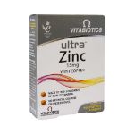قرص اولترا زینک 15 میلی گرم ویتابیوتیکس 60 عدد - Vitabiotics Ultra Zinc 15 mg 60 Tablets