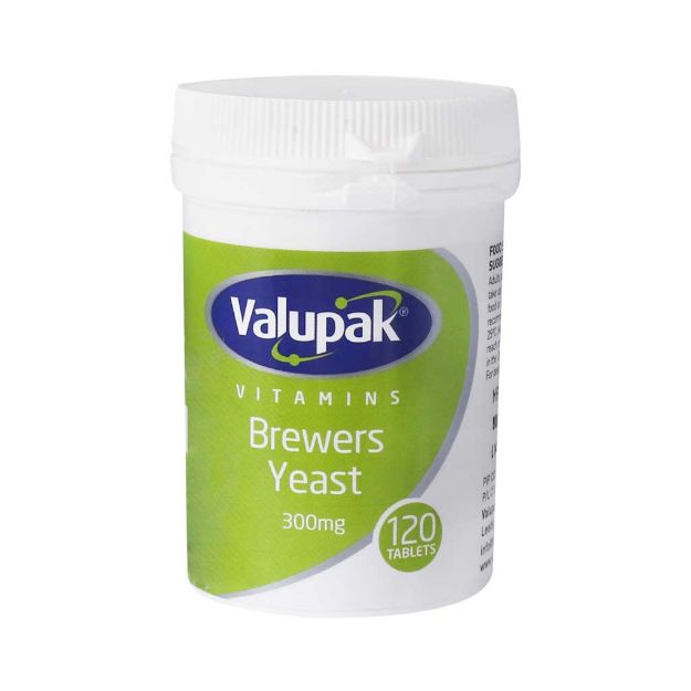 قرص-مخمر-والوپاک-تقویت-پوست-و-مو-120-عدد---Valupak-Brewers-Yeast-120-Tabs