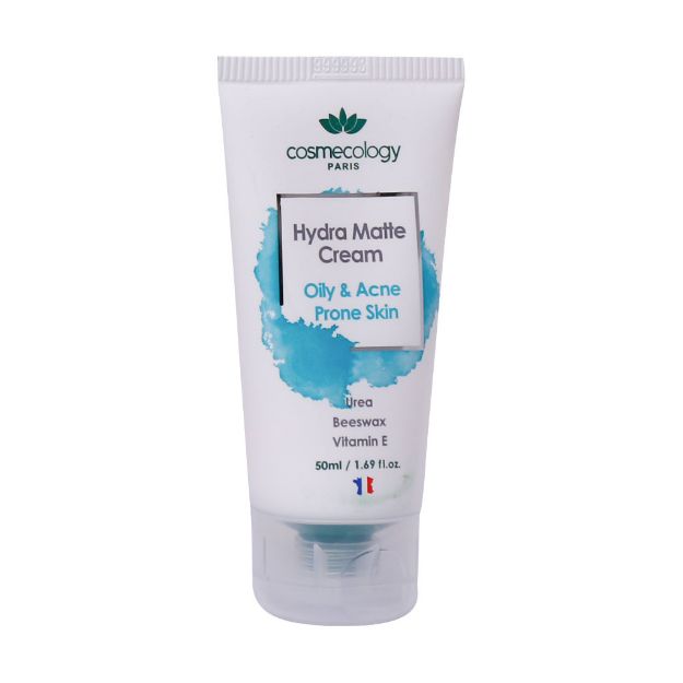 کرم-مرطوب-کننده-و-مات-کننده-پوست-چرب-کاسمکولوژی-50-میلی-لیتر---Cosmecology-Hydra-Mattle-Cream-for-oily-and-Acne-Prone-Skin-50-ml