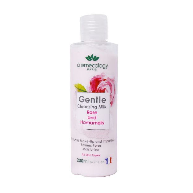 شیر-پاک-کن-ملایم-رز-و-هاماملیس-کاسمکولوژی-200-میلی-لیتر---Cosmecology-Gentle-Cleansing-Milk-Rose-and-Hamamelis-200ml