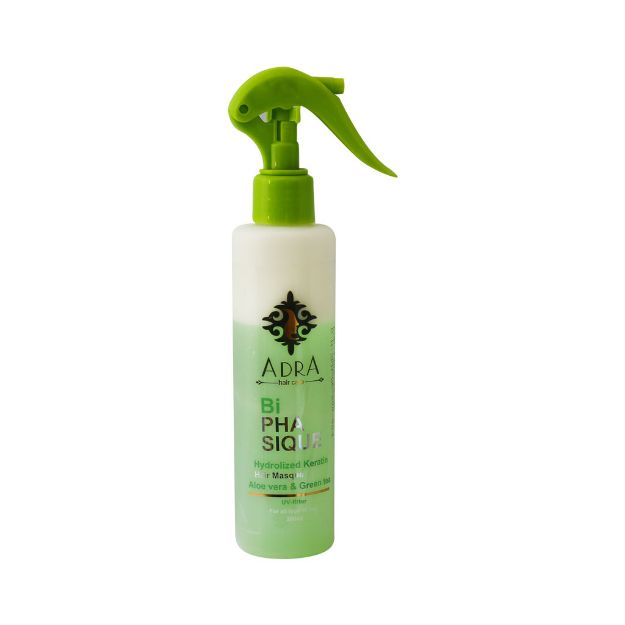 ماسک-مو-کراتینه-دو-فاز-آدرا-حاوی-آلوئه-ورا-200-میلی-لیتر---Adra-Bi-Phasique-Keratin-Hair-Masque-With-Aloe-Vera-200-ml