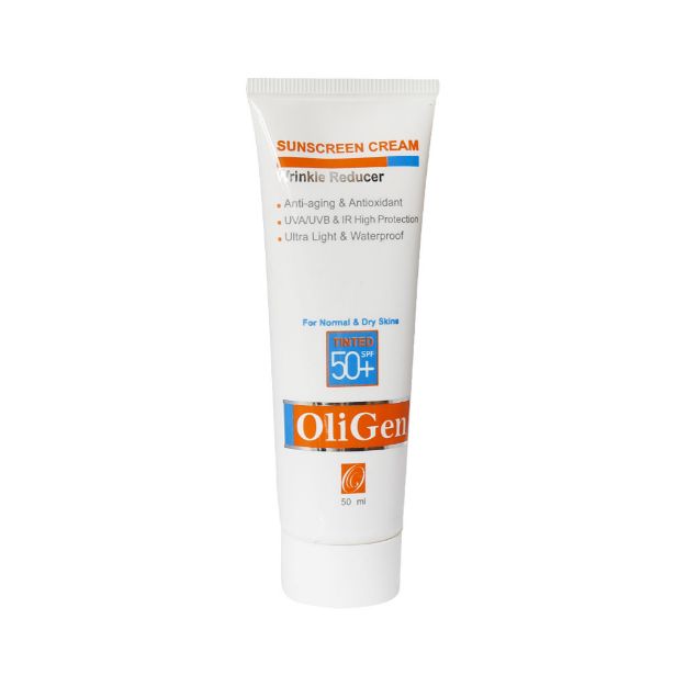 کرم-ضد-آفتاب-SPF50-پوست-خشک-الی-ژن-50-میلی-لیتر---OliGen-Sunscreen-Cream-SPF50-For-Dry-Skins-50-ml