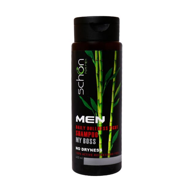 شامپو-سر-مردانه-مای-باس-شون-مناسب-موهای-خشک-400-میلی-لیتر---Schon-My-Boss-Shampoo-For-Men-400-ml