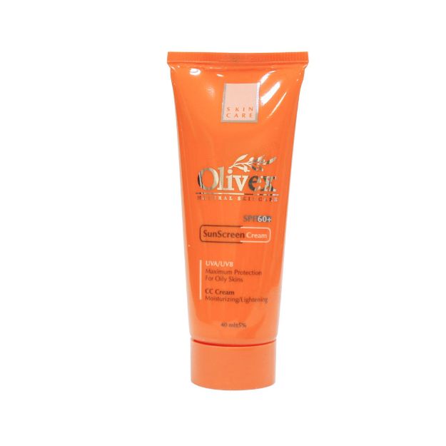 سی-سی-کرم-و-ضد-آفتاب-پوست-چرب-الیوکس-+SPF60-حجم-40-میلی-لیتر---Olivex-Sunscreen-CC-Cream-Spf60+-For-Oily-Skin