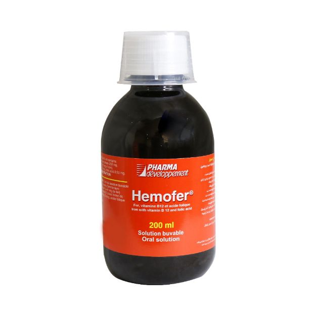 شربت-هموفر-فارما-دولوپمنت-پیشگیری-و-درمان-کم-خونی-200-میلی-لیتر---Pharma-Developpement-Hemofer-Oral-Solution-200-ml