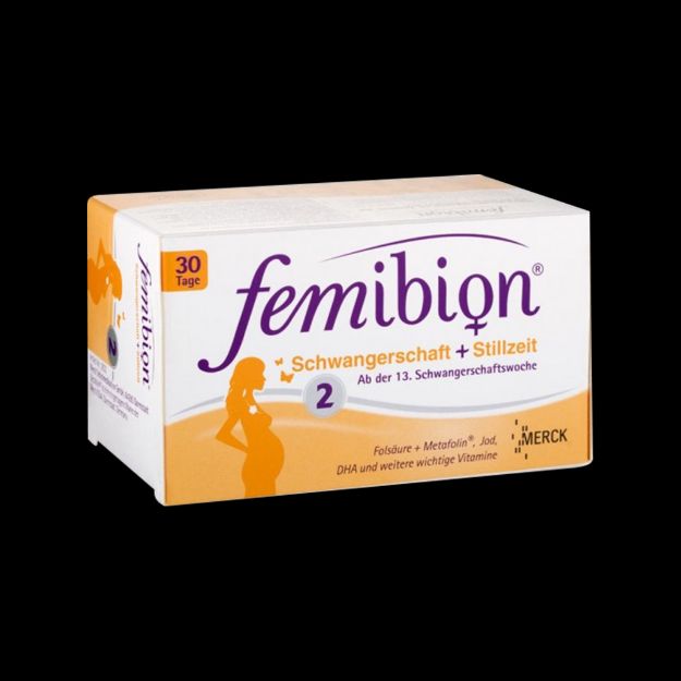 قرص-و-کپسول-فمیبیون-۲-مرک-مناسب-دوران-بارداری-و-شیردهی---Merck-Femibion-2-Pregnancy-+Lactation