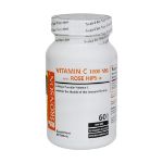 قرص ویتامین C 1000 میلی گرم با عصاره رزهیپس برونسون 60 عدد - Bronson Vitamin C 1000 mg With Rose Hips 60 Tablets