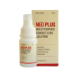 محلول شستشوی لنز نئو پلاس نئو ویژن همراه با جا لنزی - Neo Vision Neo Plus contact lens solution 60 ml