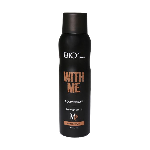 اسپری-بدن-مردانه-بیول-مدل-With-Me-حجم-150-میلی-لیتر---Biol-With-Me-Body-Spray-For-Men-150-Ml