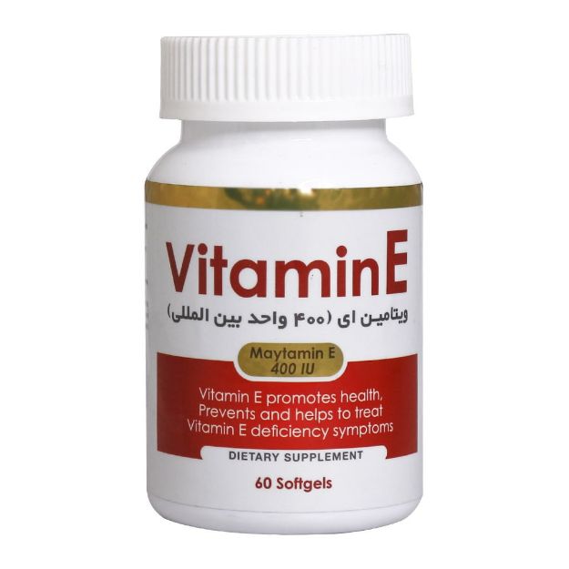 سافت ژل ویتامین E 400 واحد مایسا 60 عدد - Maysa Vitamin E 400 IU 60 Softgels