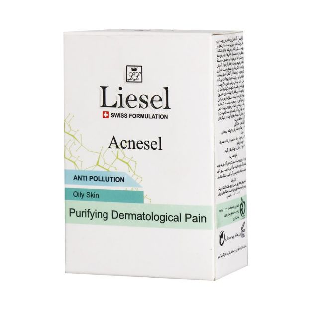 پن-پوست-چرب-آکنه-سل-لایسل-100-گرم---Liesel-Acnesel-Purifying-Dermatological-Pain-100-g