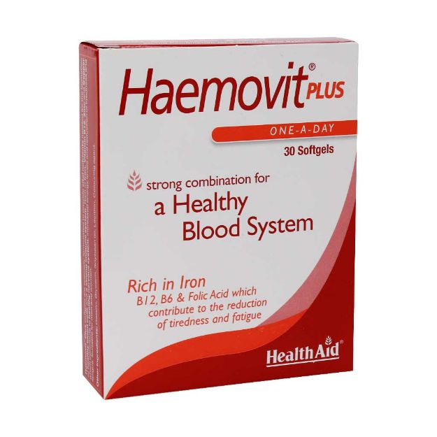 کپسول-هموویت-پلاس-هلث-اید-۳۰-عددی---Health-Aid-Haemovit-Plus-30-Caps