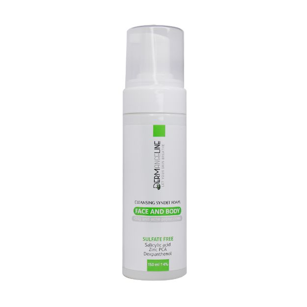فوم-شستشوی-صورت-و-بدن-درم-انجلین-مناسب-پوست-چرب-150-میلی-لیتر---Dermangeline-Cleanser-and-Moisturizier-Foam-for-Oily-Skins-150ml