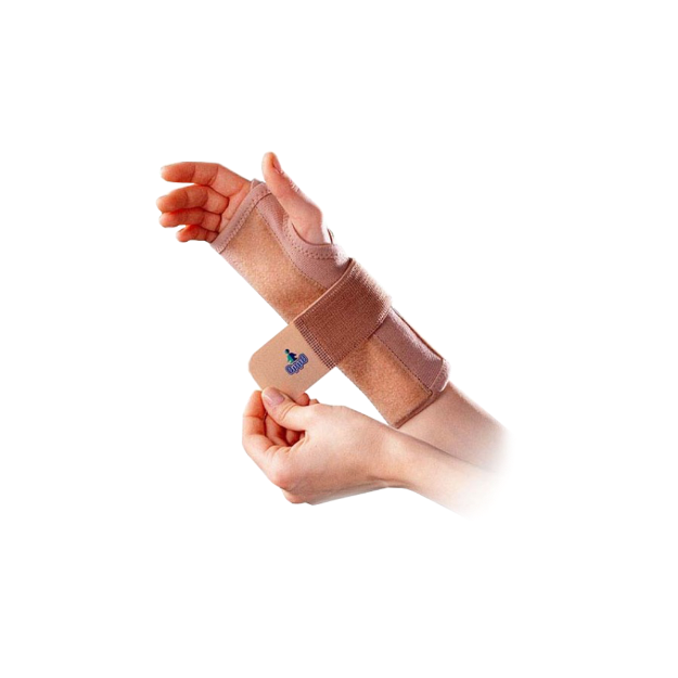 مچ-بند-آتل-دار-بلند-اپو-کد-۲۲۸۸---Oppo-Wrist-Splint-With-Elastic-Strap-Code-2288